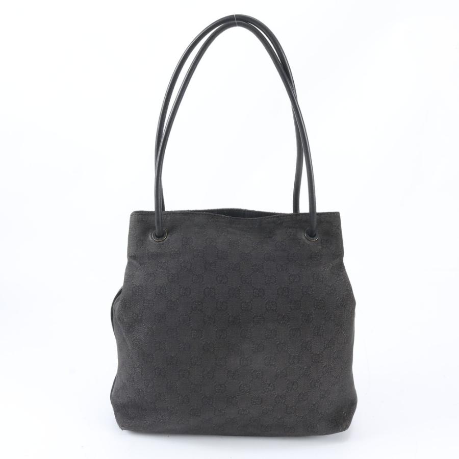 美品 グッチ GGキャンバス レザー ショルダーバッグ 肩掛け トート 