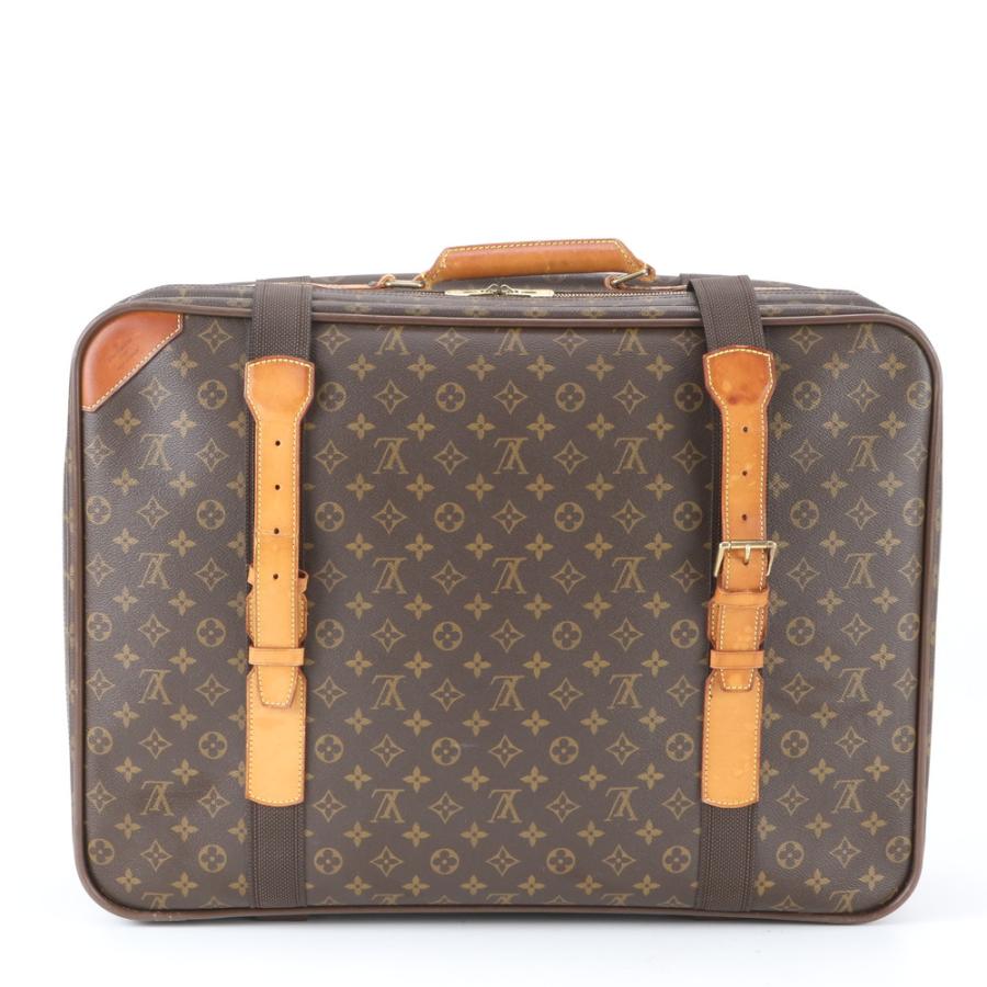 【LOUIS VUITTON】サテライト60 モノグラム　トラベルバッグ ルイヴィトン モノグラム サテライト 60 M23354 レザー ボストン