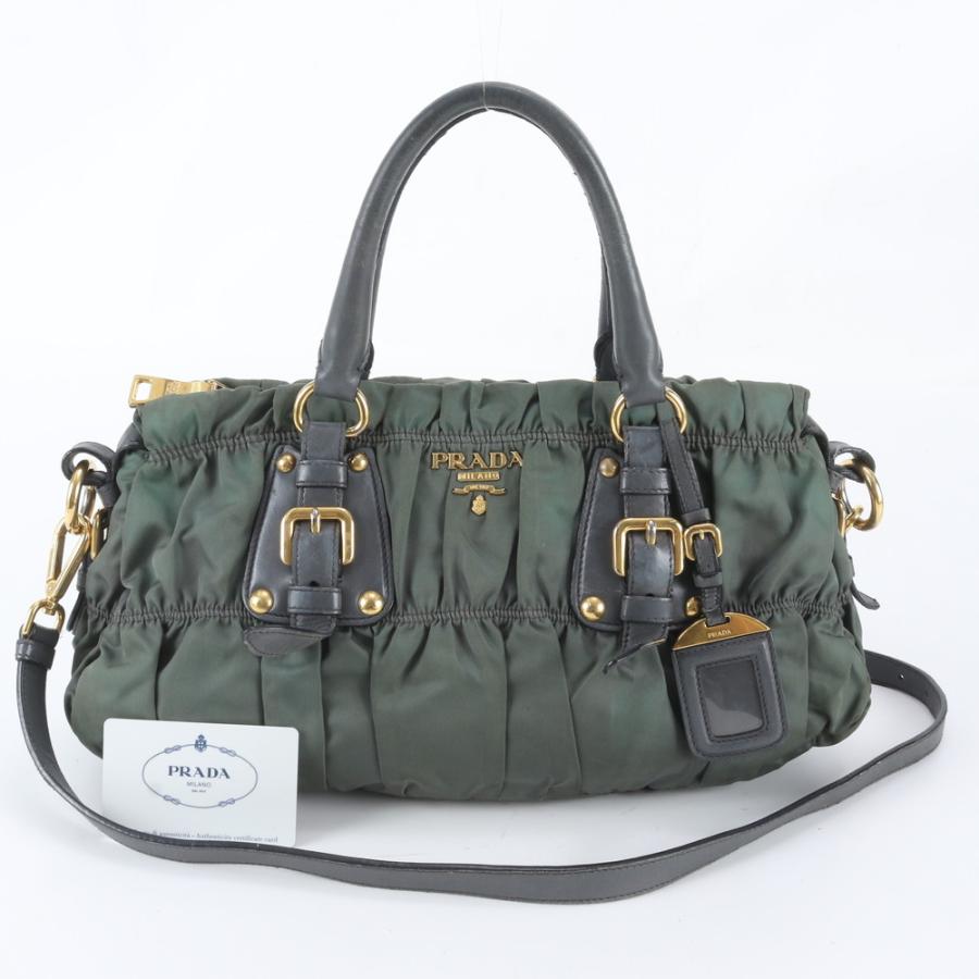 ギャランティカード付プラダバッグ 美品】PRADA テスートナイロン 