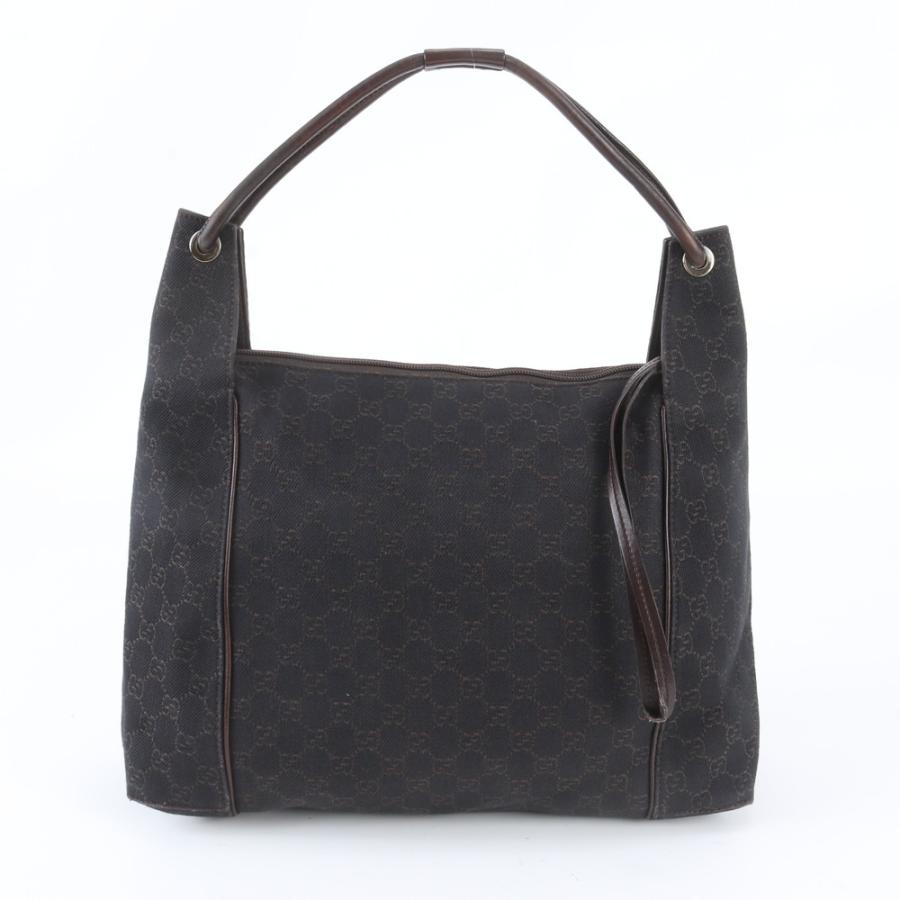 美品 GUCCI ショルダーバッグ GG キャンバス レザー ホースビット A4 