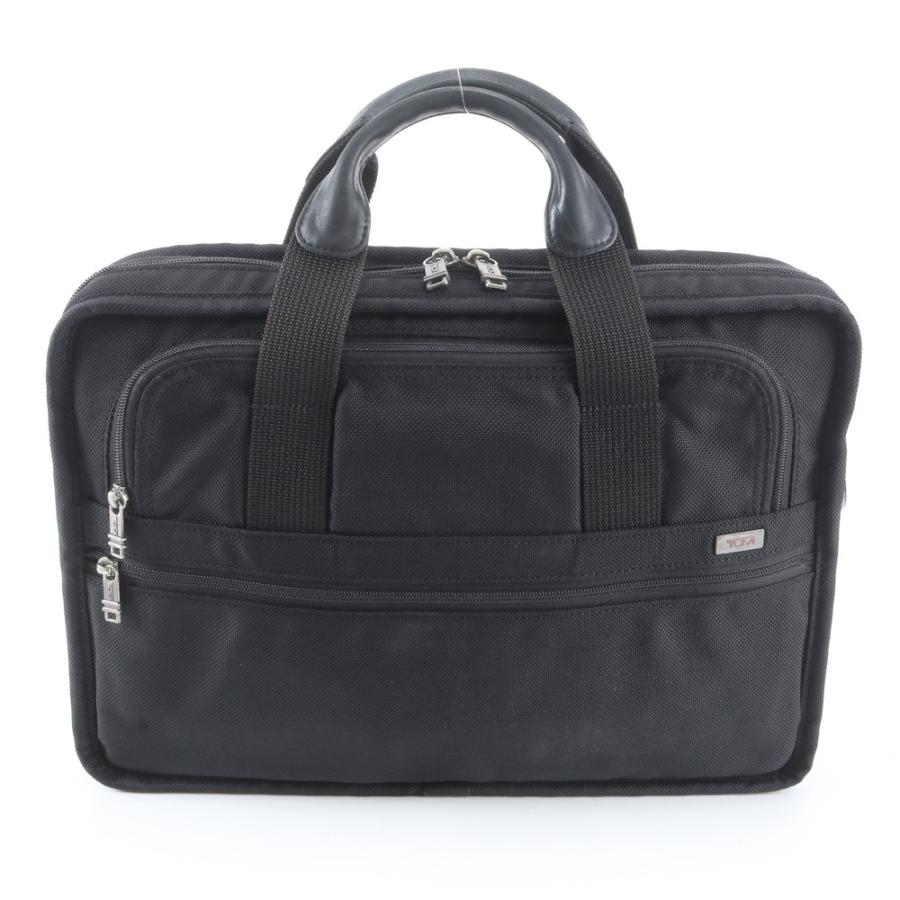 TUMI 黒 ナイロン レザー ビジネスバッグ 美品 TUMI トゥミ レザー ナイロン ビジネス バッグ 書類鞄 ブリーフ