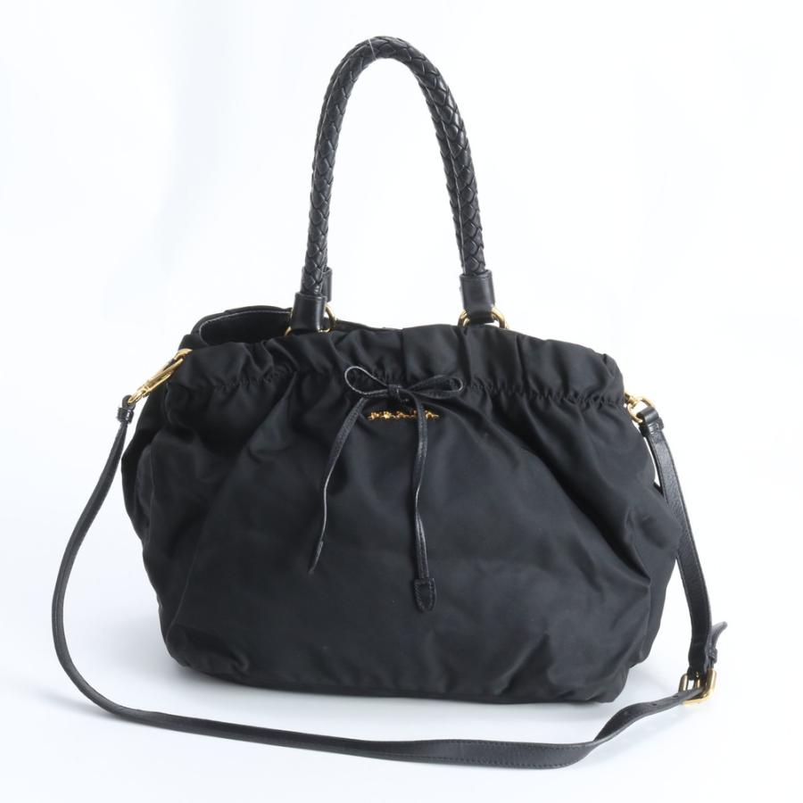 PRADA ショルダーバッグ ジャガード リボン プラダ PRADAロゴジャガードリボン2Wayナイロンショルダーバッグ 専用!プラダ
