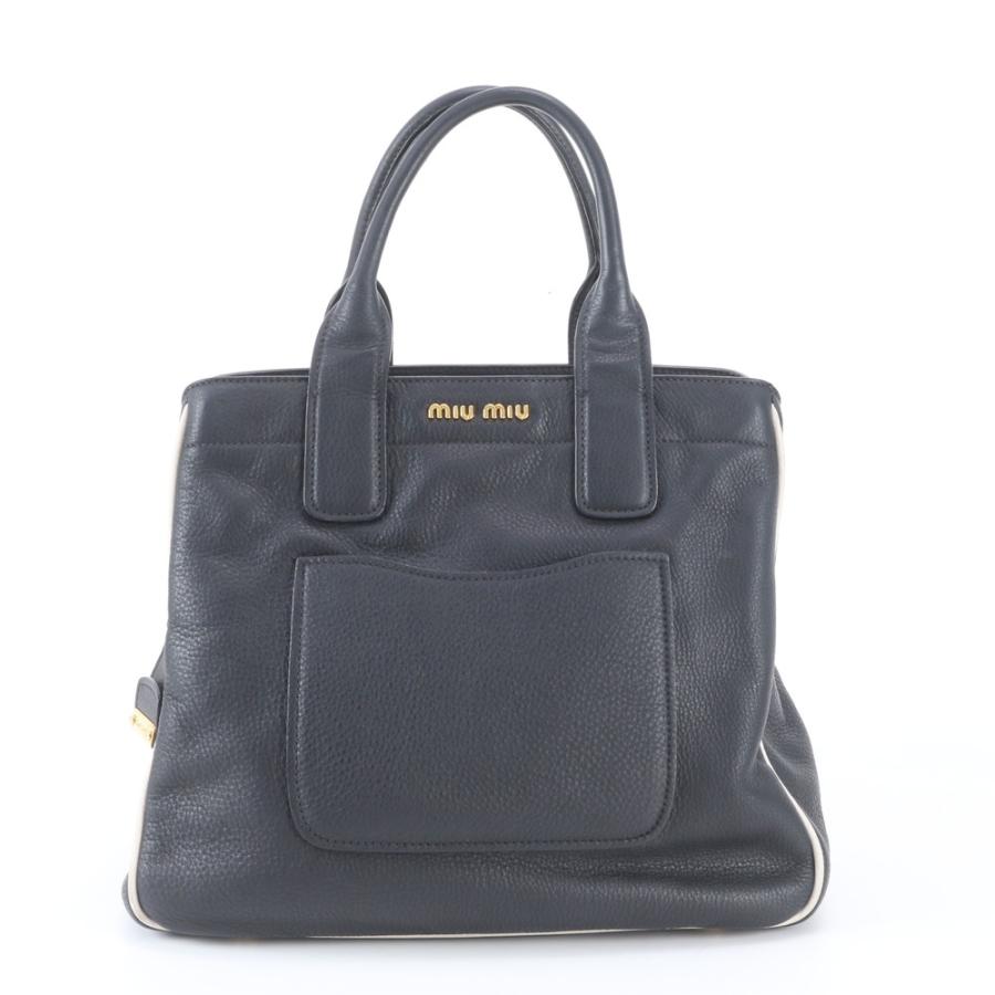 【美品】MIUMIU マドラス　トートバッグ　ハンドバッグ　レザー 極美品 ミュウミュウ マドラス レザー トート バッグ 肩掛け