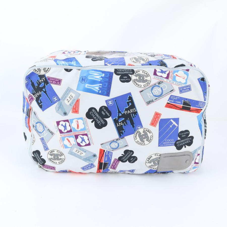 美品 シャネル キャリーカバー パリ ニューヨーク ライン ココマーク 