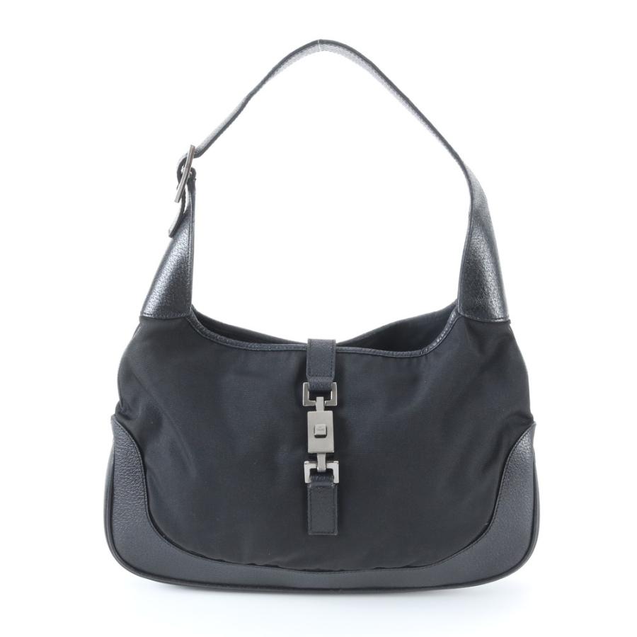 極美品 グッチ ジャッキー 001 3306 レザー ショルダーバッグ 肩掛け 