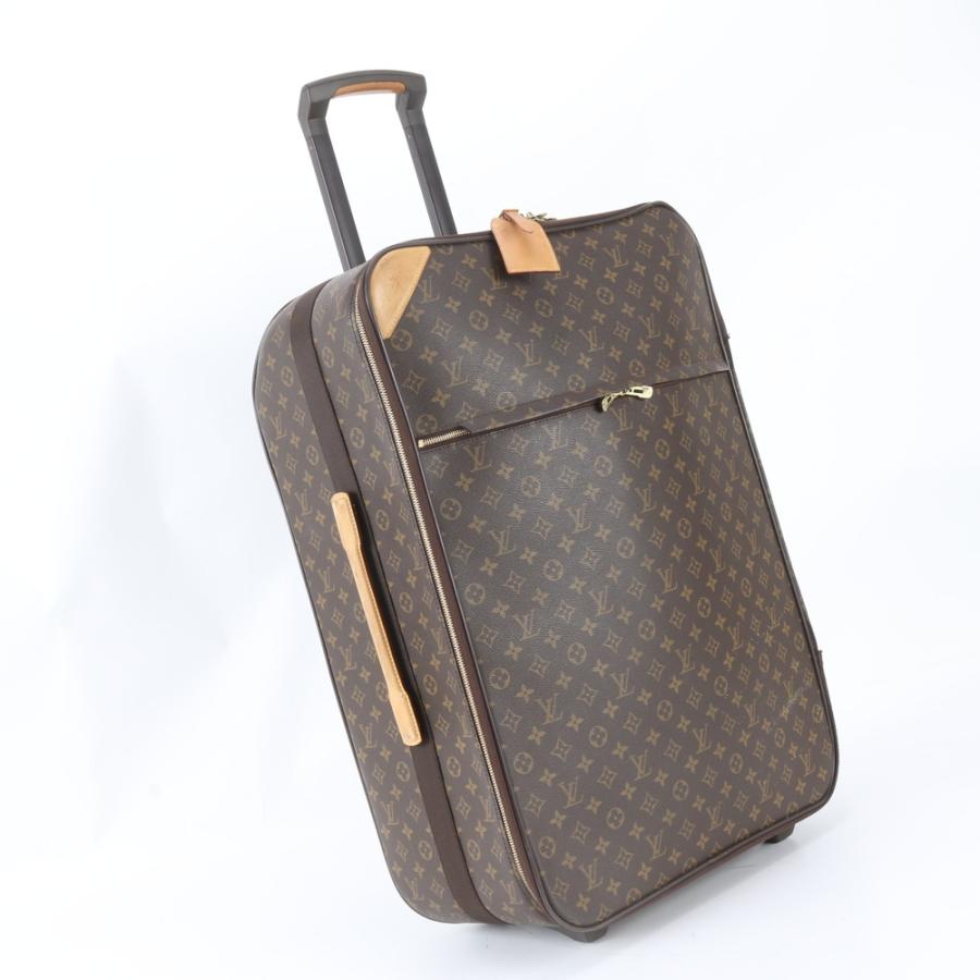 美品　LOUIS VUITTON モノグラム ペガス70 キャリーバッグ 美品 ルイヴィトン モノグラム ペガス 70 M23248 レザー スーツケース