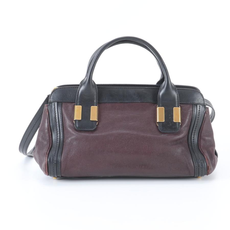 美品 クロエ アリス レザー 2WAY ショルダーバッグ 斜め掛け クロス 