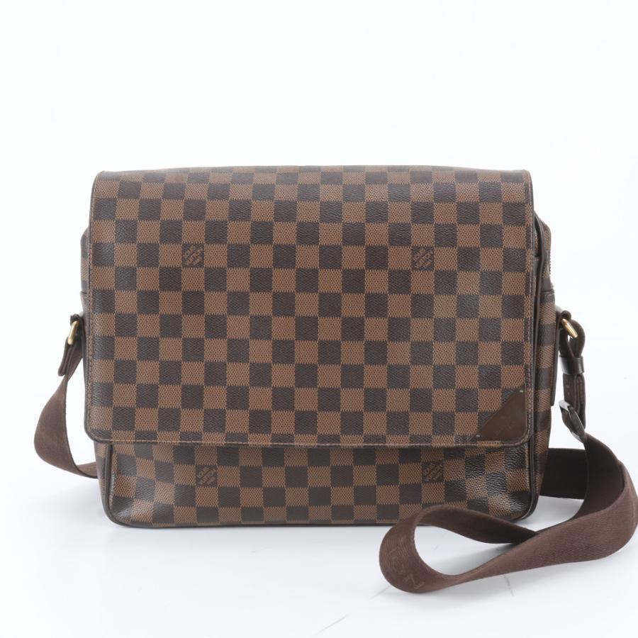 美品 ルイヴィトン ダミエ シェルトン MM N41149 レザー ショルダー 