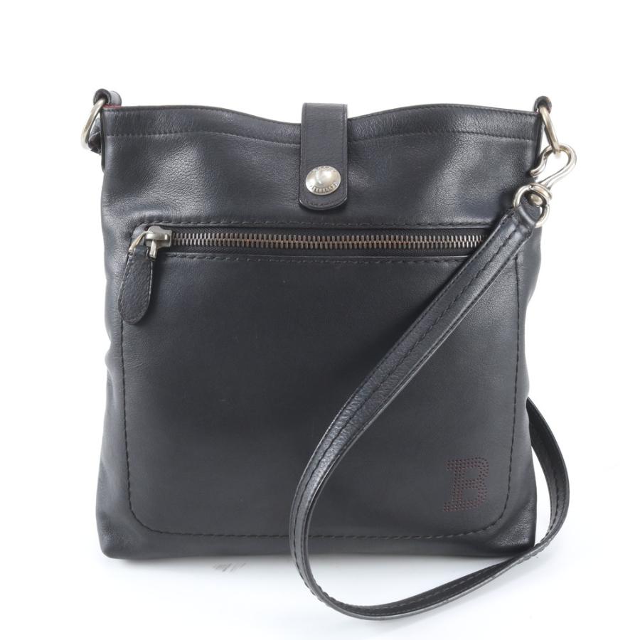 BALLY メンズ レザーショルダーバッグ メッセンジャーA4 Bally - 美品