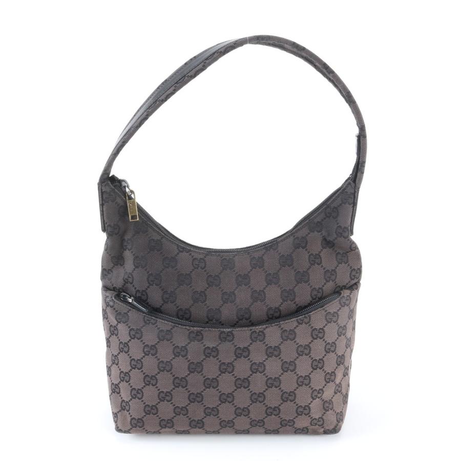 GUCCI ワンショルダーバッグ　GG柄　ナイロンキャンバス　001 3380 美品 グッチ GGキャンバス 001 3386 レザー ワンショルダーバッグ