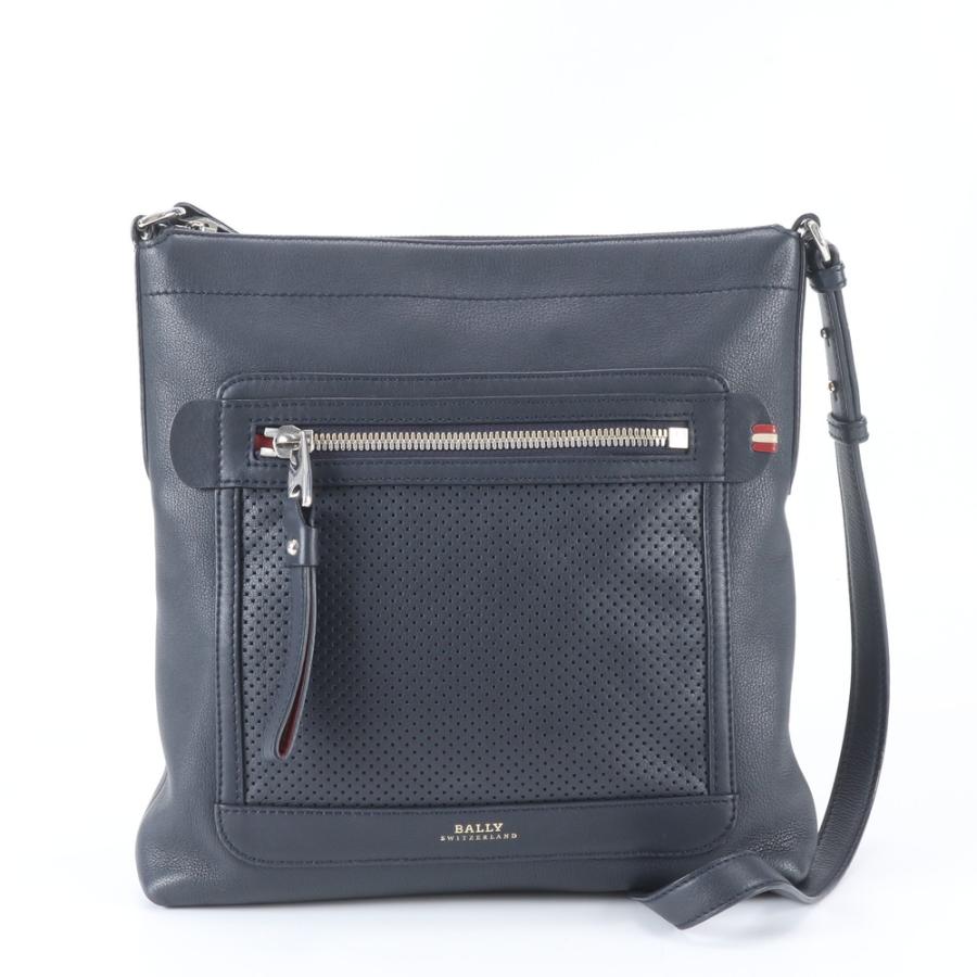 極美品 バリー トレインスポッティング レザー ショルダーバッグ 斜め 