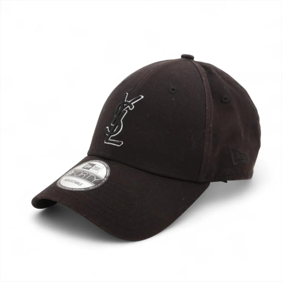 美品 サンローラン パリ × ニューエラ YSLロゴ 9forty ベースボール