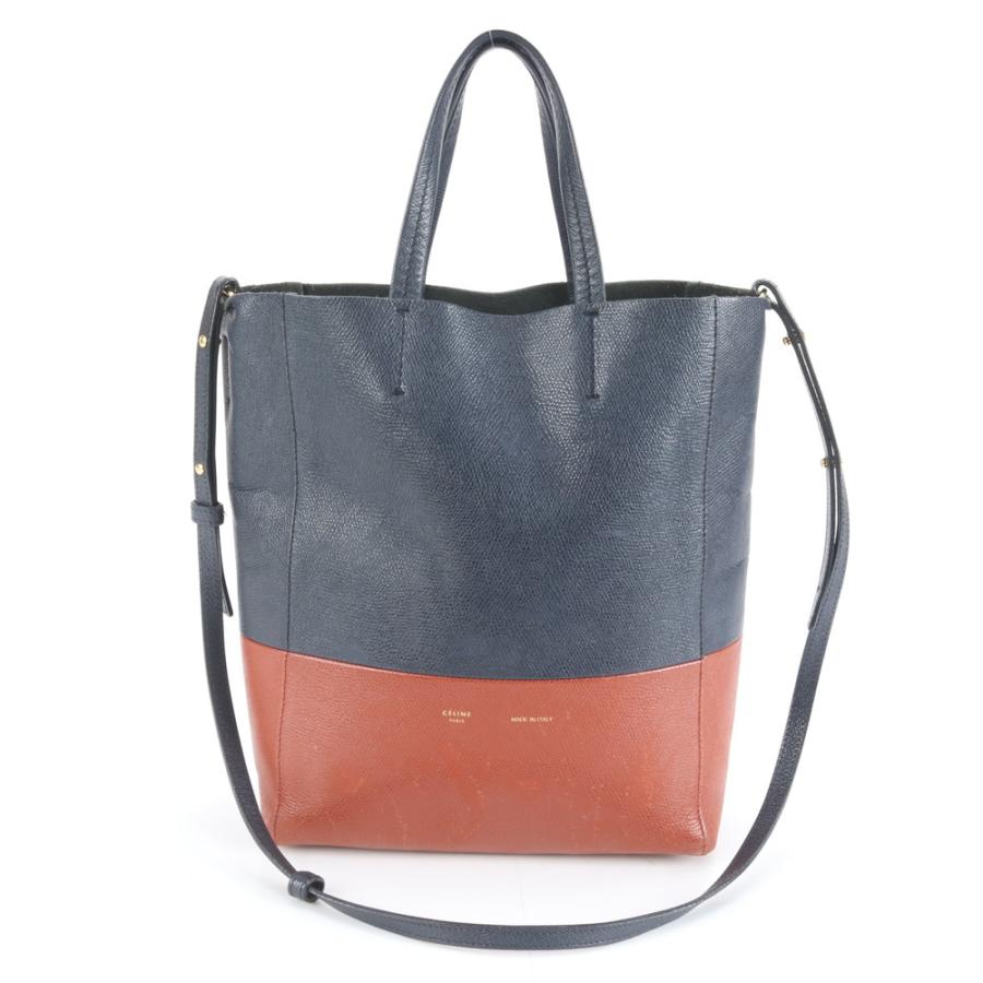 極美品✨セリーヌ バーティカルカバ スモール 2way フィービー期 ハンド 美品 セリーヌ バーティカル カバ スモール レザー 2WAY ショルダー