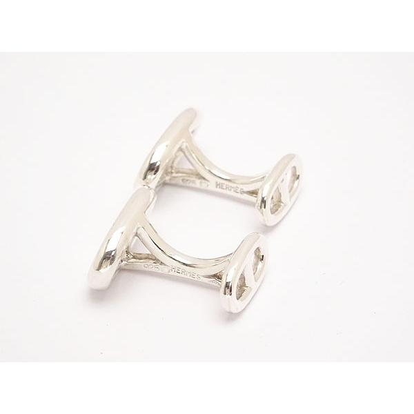 HERMES（エルメス） 磨き済み 超美品 シェーヌダンクル シルバー