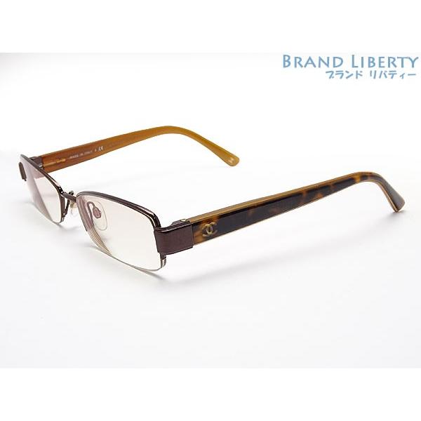 CHANEL 美品 シャネル ココマーク べっ甲柄 メガネフレーム 眼鏡 アイ