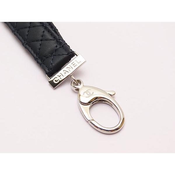 マトラッセ 新古品 シャネル ネックストラップ キーホルダー 