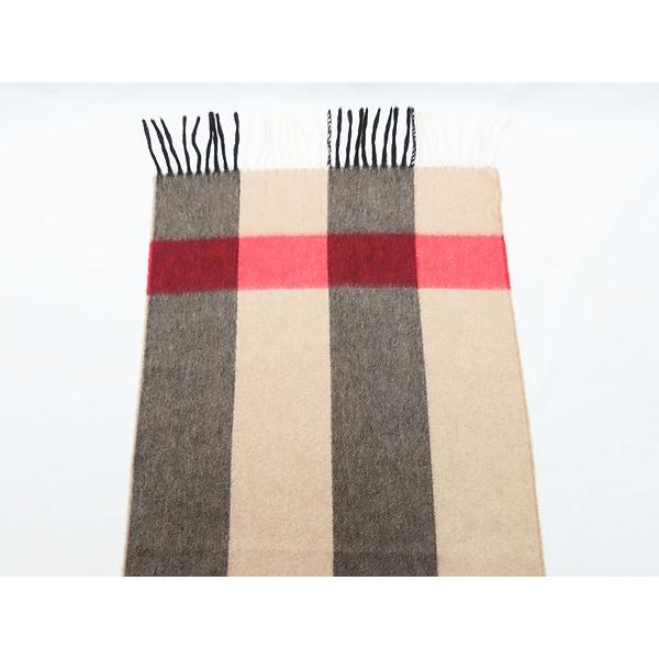BURBERRY（バーバリー） 新古品 チェック柄 カシミヤ マフラー