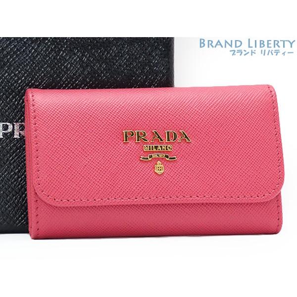PRADA（プラダ） 新古品 サフィアーノ メタル 6連キーケース
