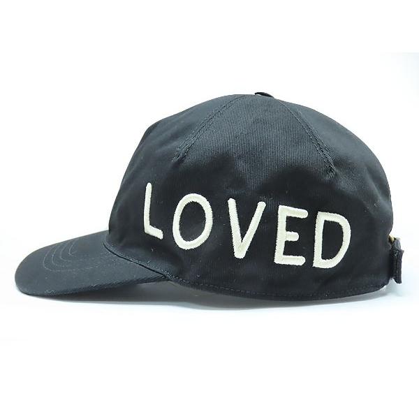c*o様 【GUCCI】エンブロイダリー LOVED GUCCI キャップ GUCCI（グッチ） ほぼ新品 LOVED エンブロイダリー キャンバス ベース
