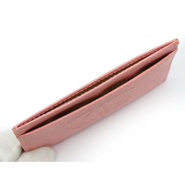 キャビアスキン 未使用 シャネル ココマーク カードケース パスケース