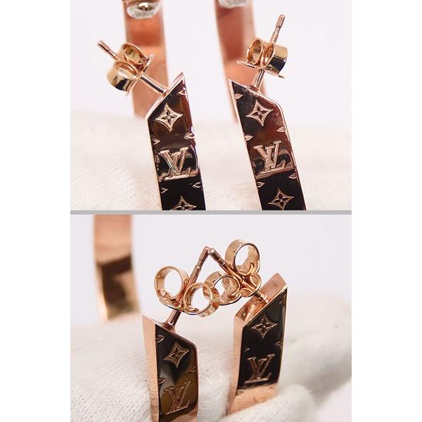 LOUIS VUITTON（ルイ・ヴィトン） レアほぼ新品 フープイヤリング
