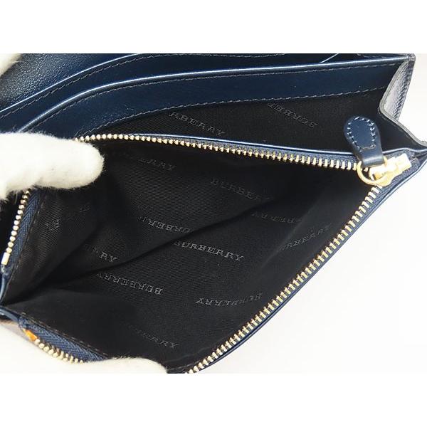 BURBERRY 未使用 バーバリー ハウスチェック＆レザー