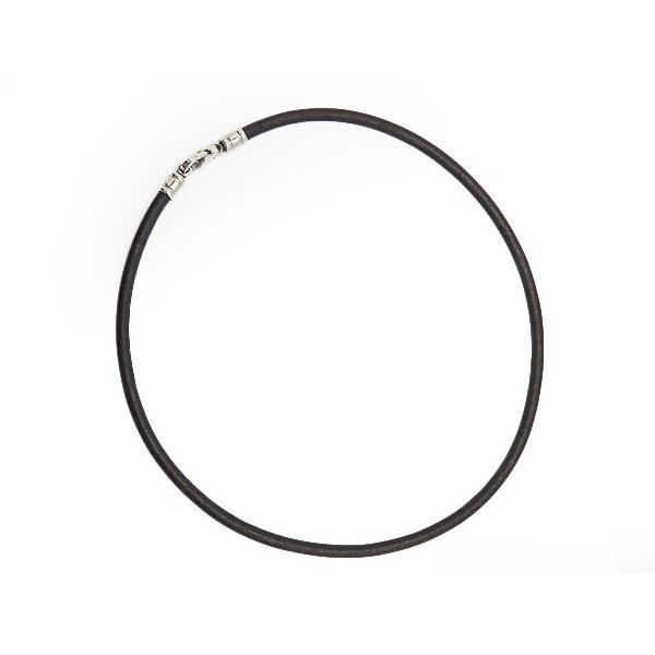 BVLGARI（ブルガリ） 超美品 レザー チョーカー ネックレス ブラック