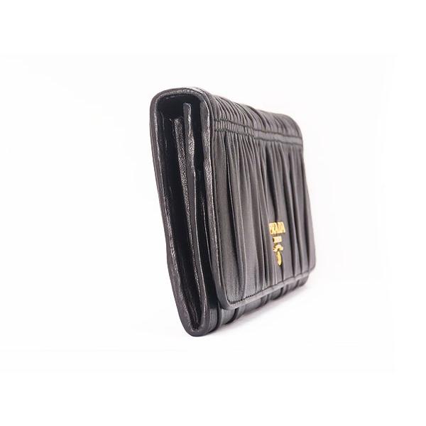 PRADA（プラダ） 超美品 NAPPA GAUFRE ナッパ ゴーフル ギャザード