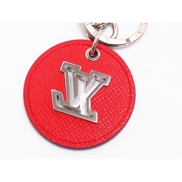 新古品 ルイヴィトン ポルトクレ・LVサークル アイレット キーリング