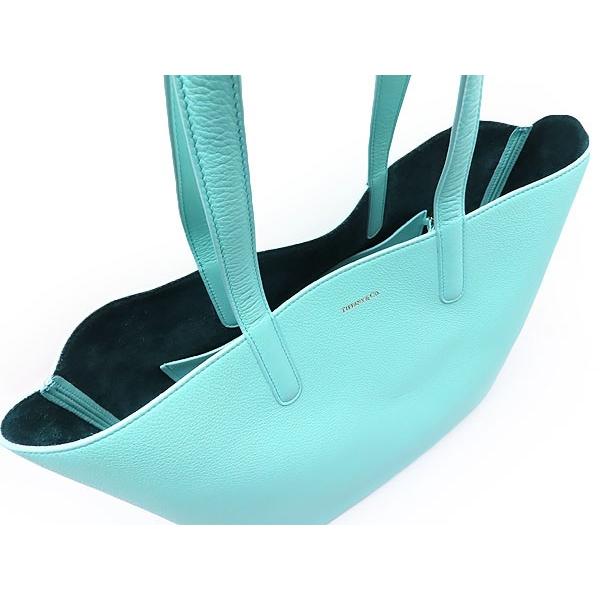 TIFFANY&Co. 新品同様 ティファニー レザー トートバッグ ショルダー 