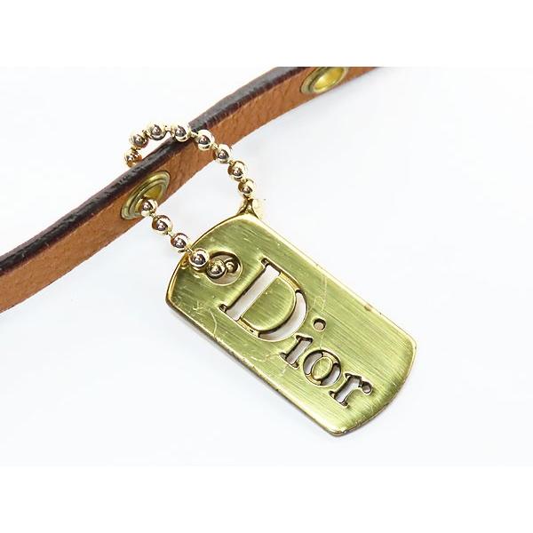 Christian Dior 美品 クリスチャン ディオール レザー ロング