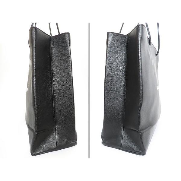 美品　バレンシアガ　クラシック　レザー　ショルダー　ハンドバッグ　ブラック BALENCIAGA（バレンシアガ） 激レア超美品 ショッピングトート レザー