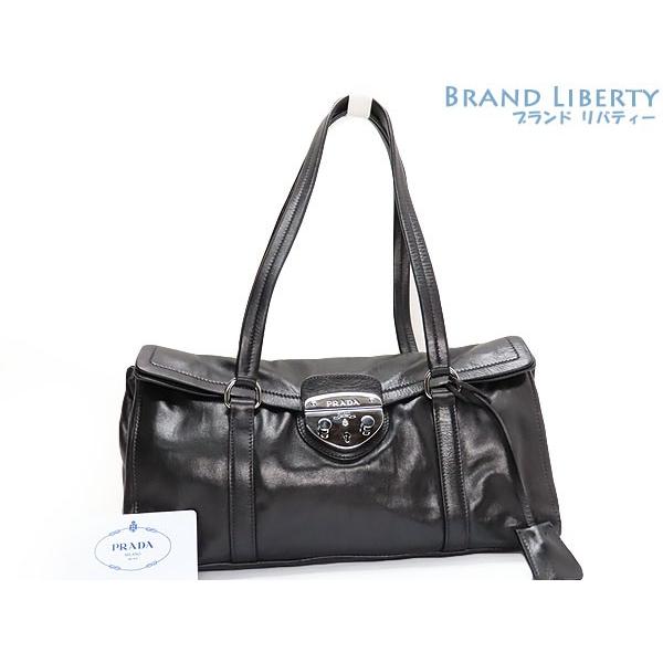 PRADA（プラダ） 超美品 ROYAL CALF EASY レザー ハンドバッグ