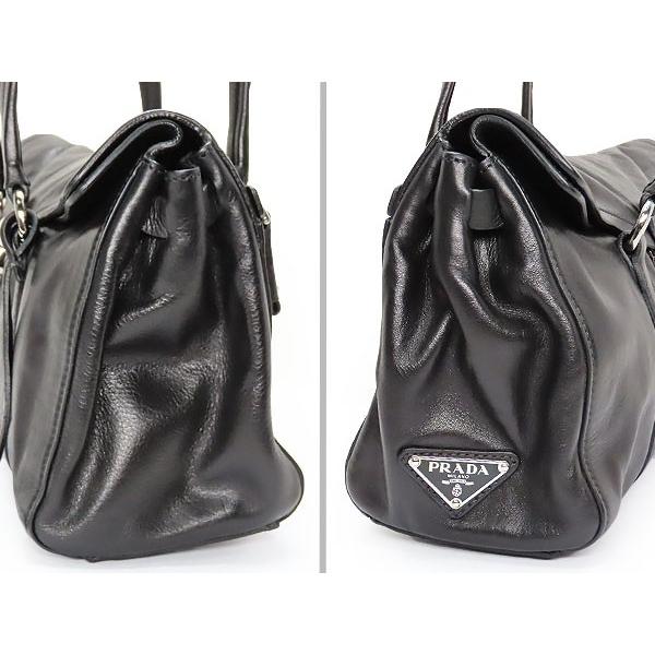 PRADA 超美品 プラダ ROYAL CALF EASY レザー ハンドバッグ PRADA 超美品 プラダ ROYAL CALF EASY レザー ハンドバッグ