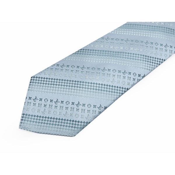 LOUIS VUITTON 美品 ルイヴィトン クラヴァット パーティー モノグラム