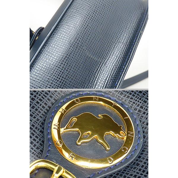 Hunting World（ハンティング・ワールド） 美品 レザー 斜め掛け