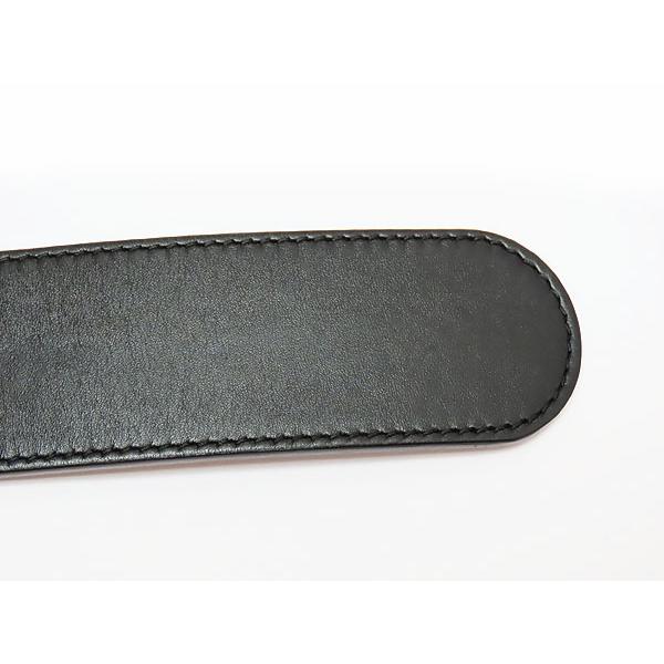 GUCCI ブラックレザーベルト ダブルGバックル　レディース　グッチ GUCCI（グッチ） 美品 GGマーモント ダブルG バックル レザー ベルト