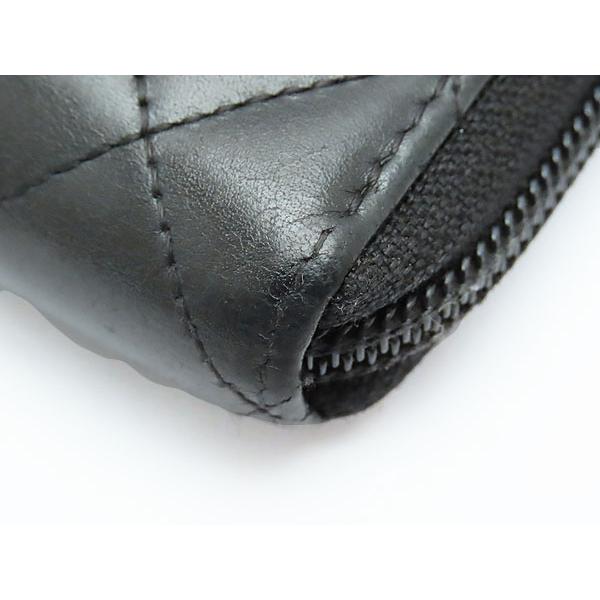 CAMBON シャネル カンボンライン ココマーク ラウンドファスナー長財布