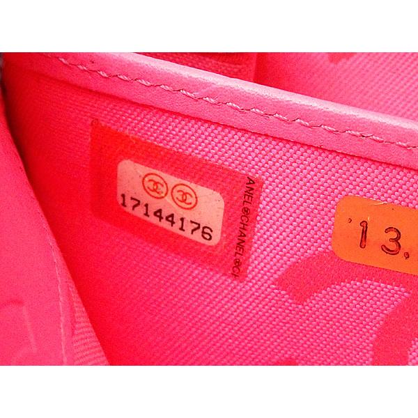 CAMBON シャネル カンボンライン ココマーク ラウンドファスナー長財布