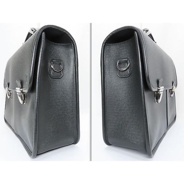 【使用感少】ルイヴィトン タイガ アントン 2way ショルダーバッグ 黒 LOUIS VUITTON（ルイ・ヴィトン） 未使用 タイガ アントン 2WAY