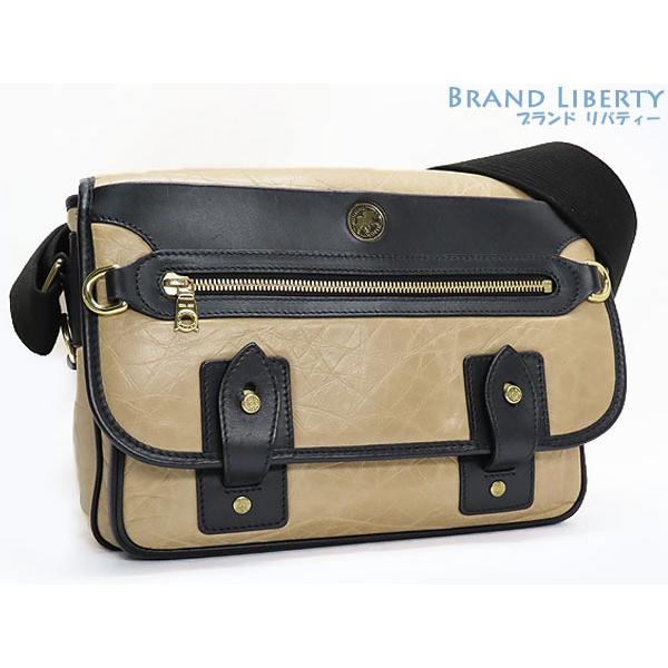 美品 ハンティングワールド メンズファッション バチューレザー バチューレザー 斜め掛けショルダーバッグ メッセンジャーバッグ