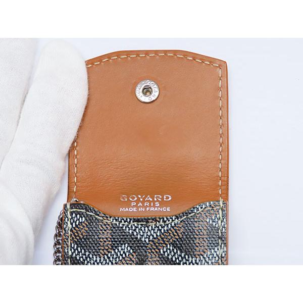 ゴヤール ポーター キーケース Goyard PORTIER GOYARD（ゴヤール） 美品 ポーターPM ヘリボーン キーケース