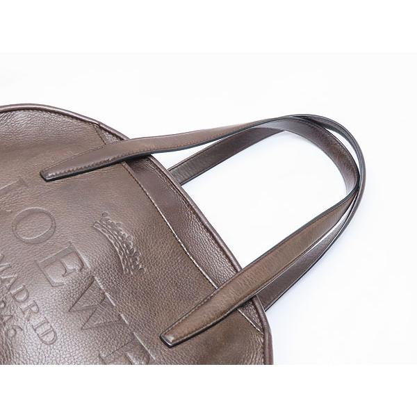 LOEWE 美品 ロエベ ヘリテージ ボーリングバッグ ミニボストンバッグ 