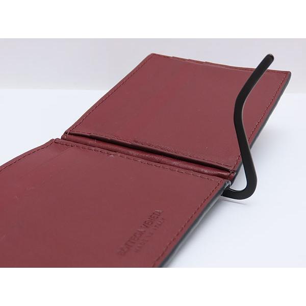 【付属品完備 美品】ボッテガヴェネタ マネークリップ イントレ オーストリッチ BOTTEGA VENETA（ボッテガ・ヴェネタ） 美品 ボッテガ ヴェネタ