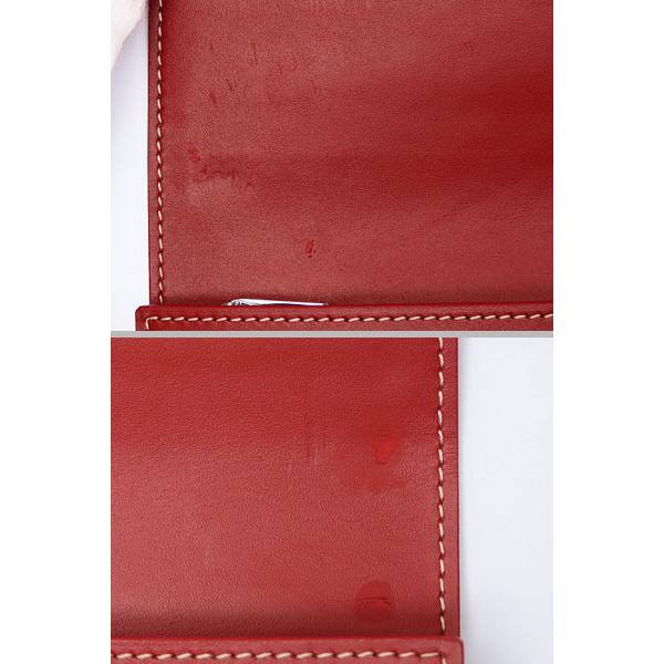 GOYARD（ゴヤール） 美品 ヴァレンヌ 二つ折り長財布 新型 レッド 
