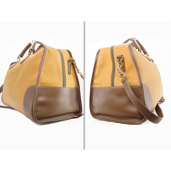 LOEWE（ロエベ） 美品 アマソナ50 2WAY ボストンバッ グ ハンドバッグ