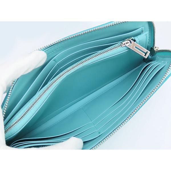 TIFFANY&Co. 新古品 ティファニー ジップ ウォレット レザー L字 TIFFANY&Co. 新古品 ティファニー ジップ ウォレット レザー L字