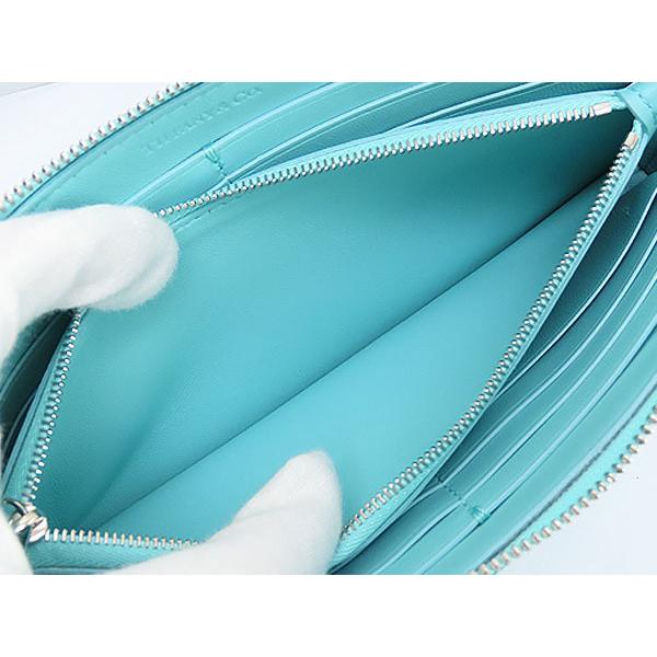 TIFFANY&Co. 新古品 ティファニー ジップ ウォレット レザー L字 TIFFANY&Co. 新古品 ティファニー ジップ ウォレット レザー L字