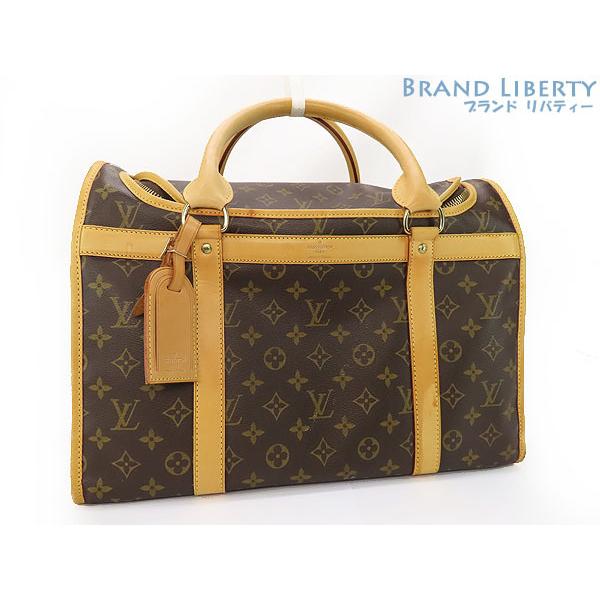 返品交換0円 ドッグキャリー モノグラム サックシャン40 キャリーバッグ スリング ルイヴィトン 犬用品 サックシャン40 M424 Liberty Brand ペット用キャリーバッグ キャリーバッグ スリング