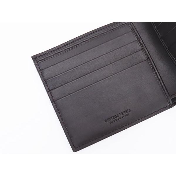 ボッテガヴェネタイントレチャートナッパ　二つ折り　コンパクト財布 BOTTEGA VENETA（ボッテガ・ヴェネタ） 新古品 ボッテガ ヴェネタ